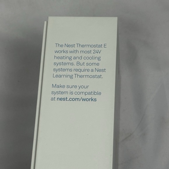 Google Nest E Smart Home Wifi Digital Programable Thermostat T4000ES - Picture 7 of 13